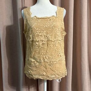 Y2k Lace Tank Top Size Large